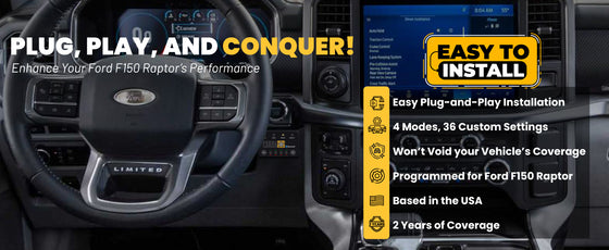 Pedal Commander para Ford F150 Raptor