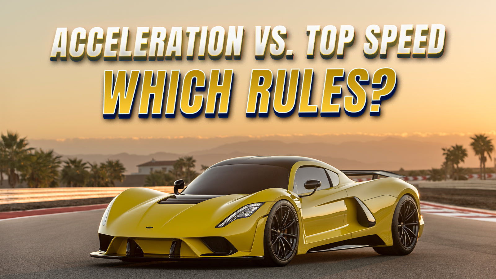 Top Speed vs. Acceleration: What Makes a Sports Car Better?