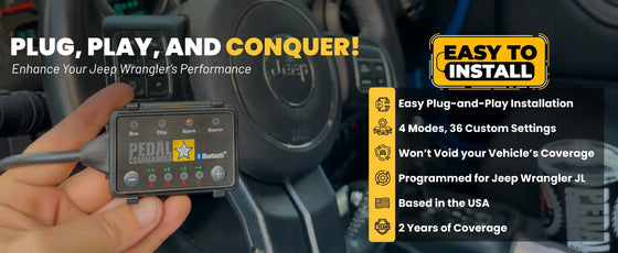 Pedal Commander for Jeep Wrangler