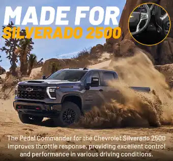 Pedal Commander for Chevrolet Silverado 2500HD | Throttle Response Controller 