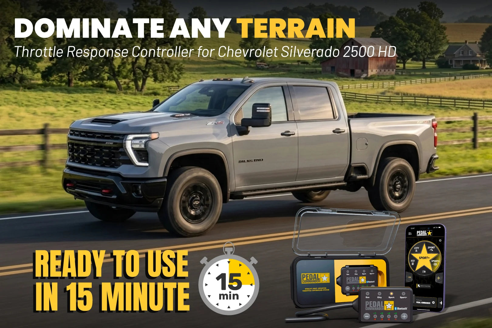 Pedal Commander for Chevrolet Silverado 2500HD