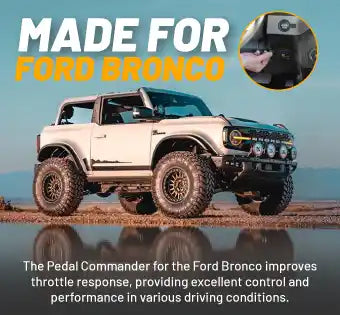 Pedal Commander for Ford Bronco | Throttle Response Controller 