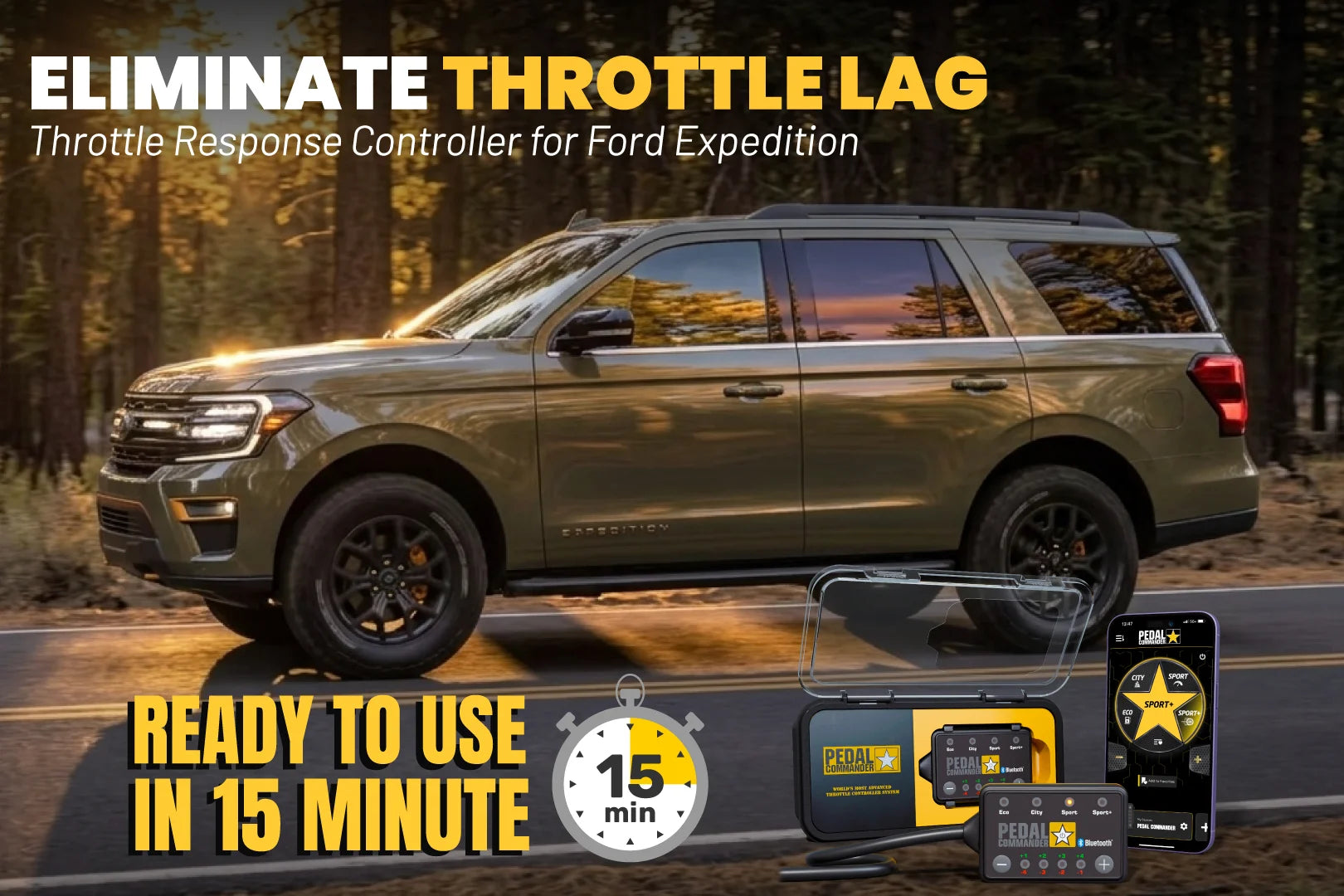 Pedal Commander para Ford Expedition