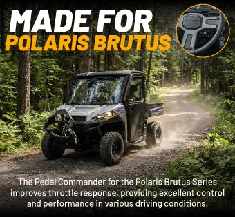Pedal Commander para Polaris Brutus | Throttle Response Controller 