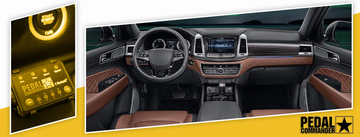 Pedal Commander para SsangYong Rexton