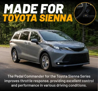 Pedal Commander for Toyota Sienna | Throttle Response Controller 