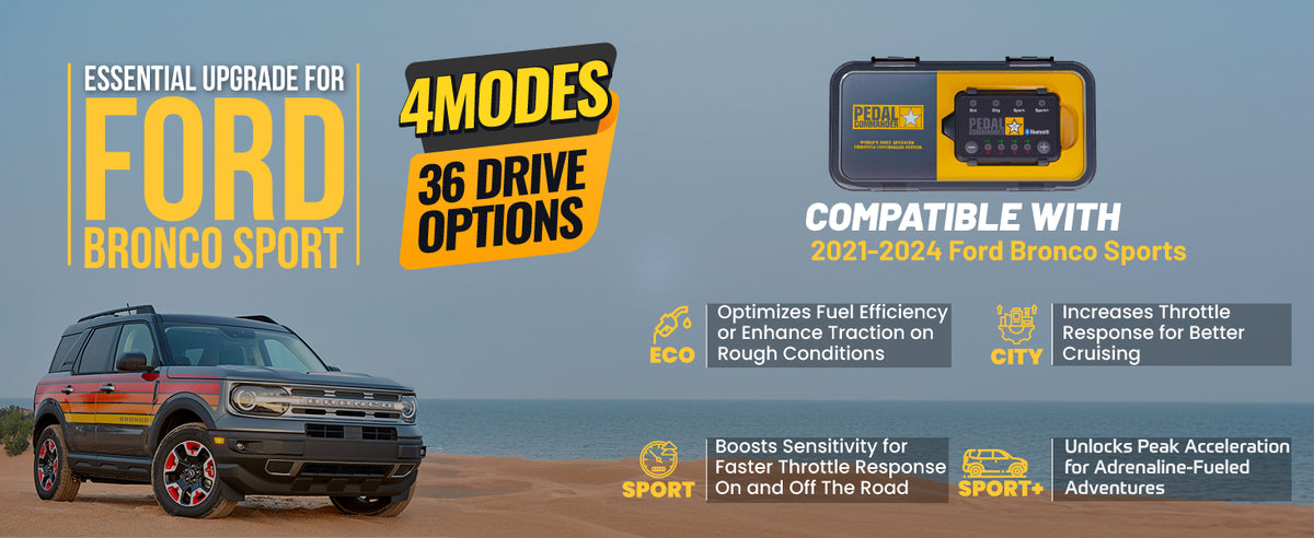 Pedal Commander para Ford Bronco Sport