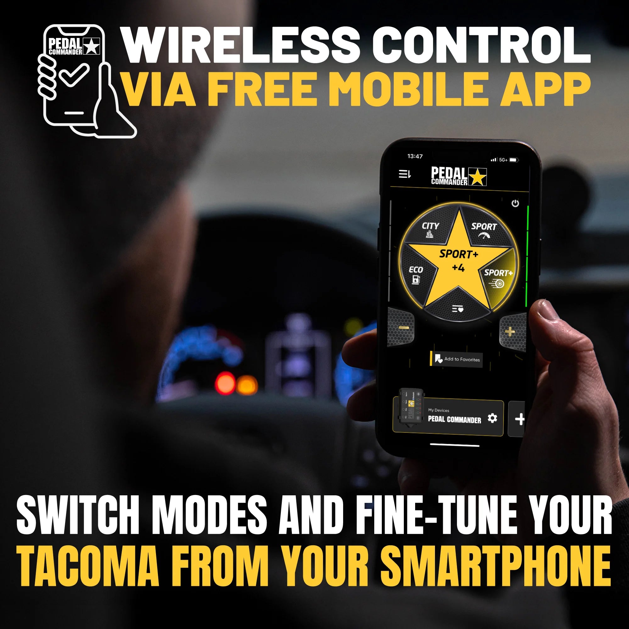 Pedal Commander para Toyota Tacoma