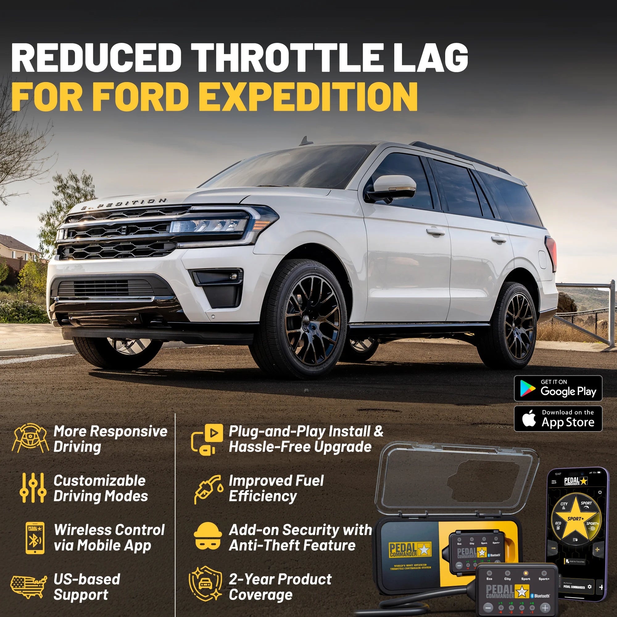 Pedal Commander para Ford Expedition