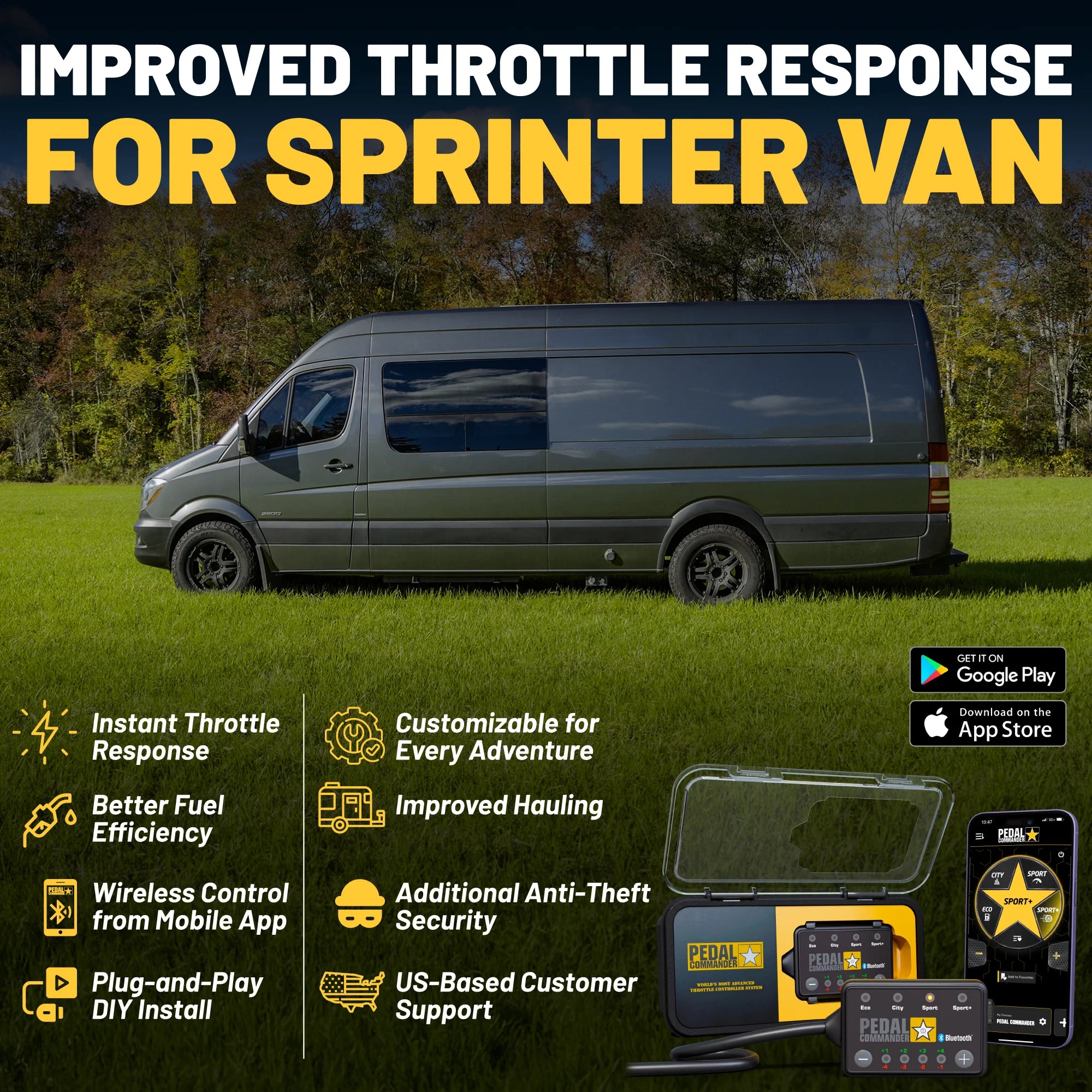 Pedal Commander para Mercedes Sprinter