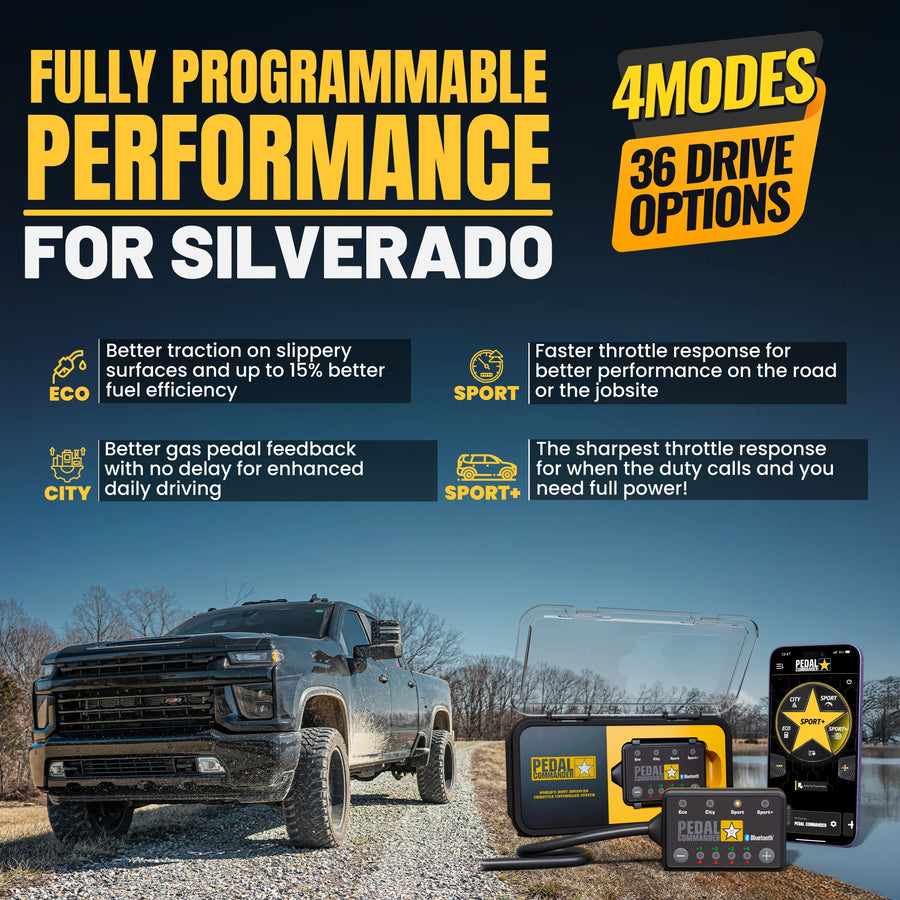 Pedal Commander para Chevrolet Silverado 3500HD