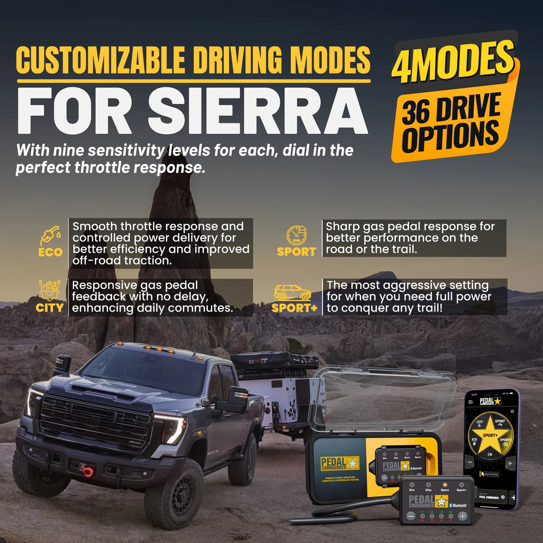 Pedal Commander® para GMC Sierra 2500HD