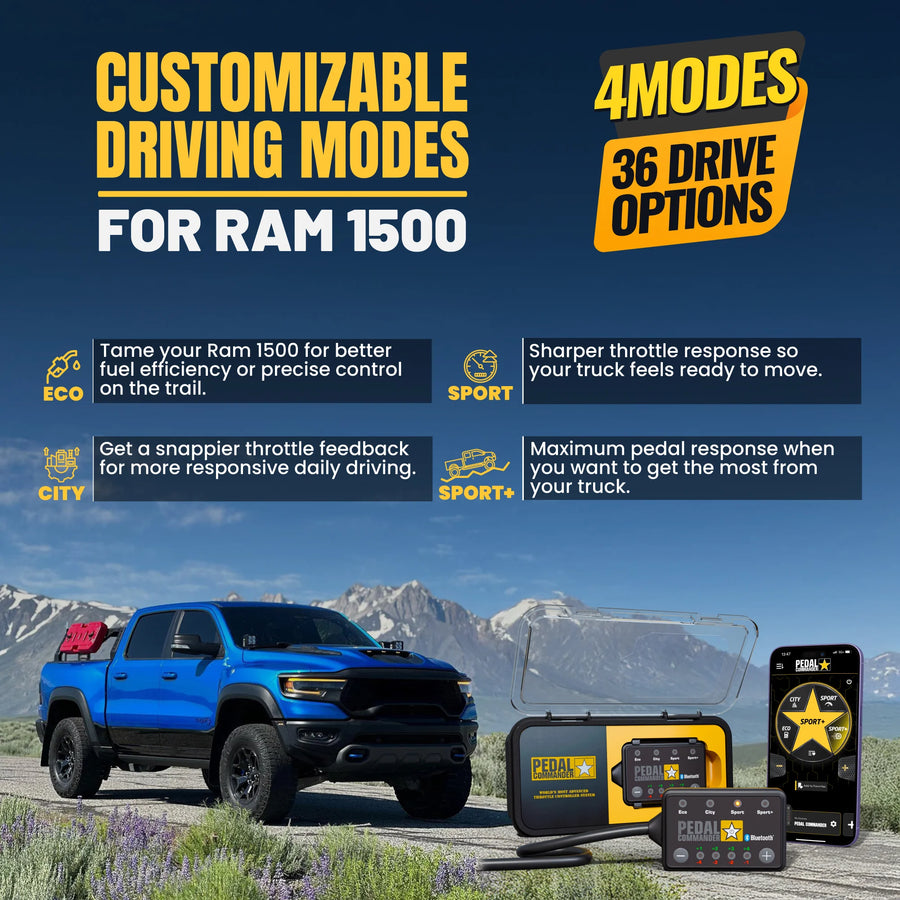 Pedal Commander para RAM 1500