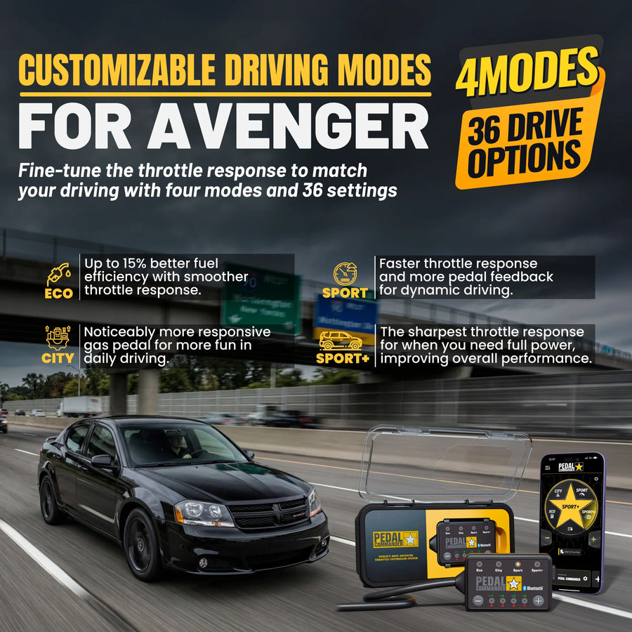 Dodge Avenger JS (2008-2014) (2.0L - 2.4L - 2.7L V6 - 3.5L V6 - 3.6L Pentastar V6 - 2.0L CRD Diesel)