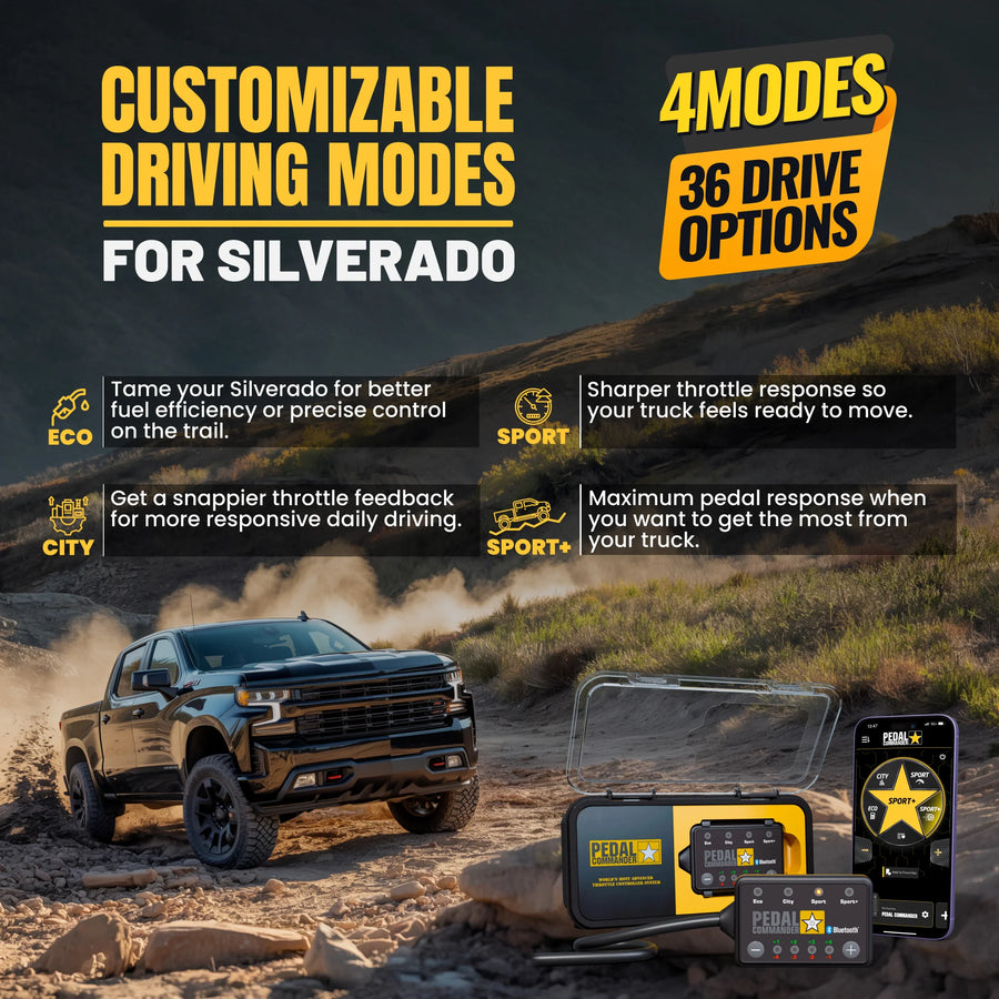 Pedal Commander para Chevrolet Silverado 1500