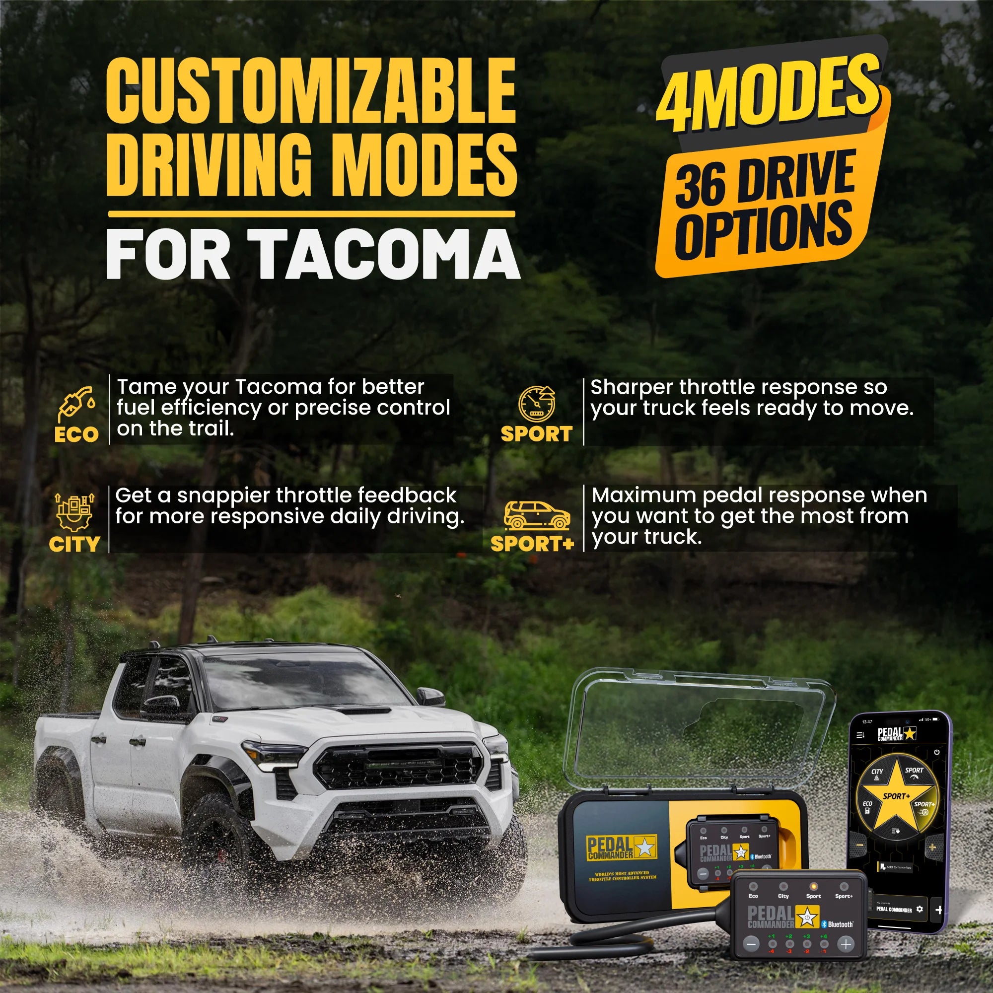 Pedal Commander para Toyota Tacoma