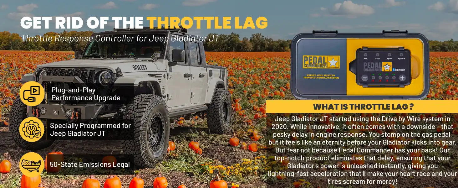 Pedal Commander para Jeep Gladiator