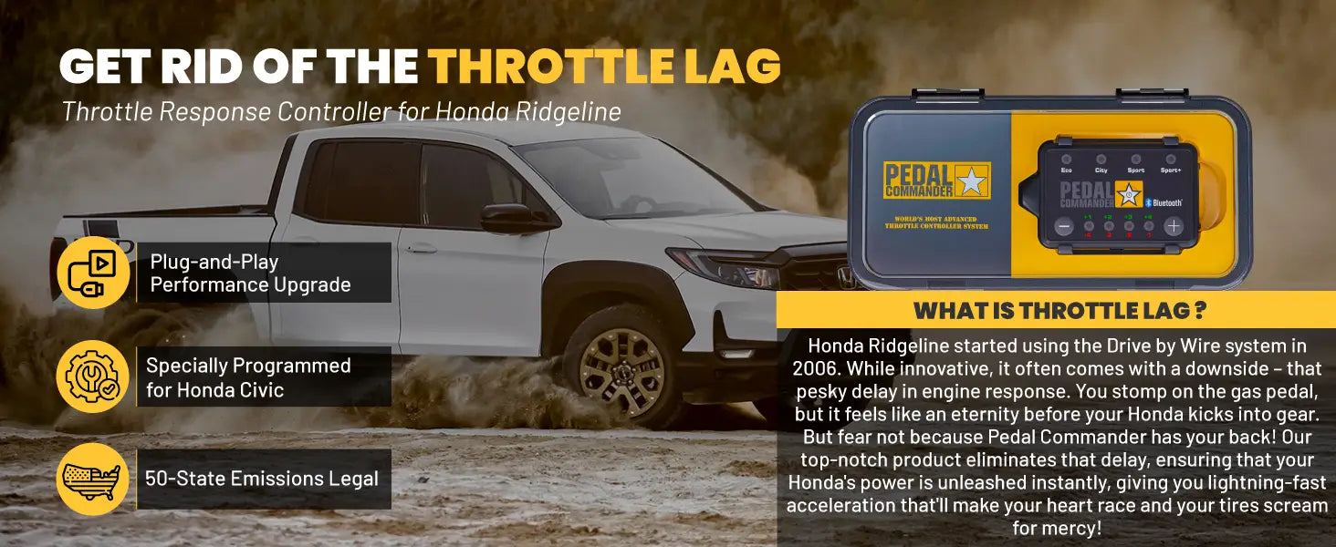 Pedal Commander para Honda Ridgeline