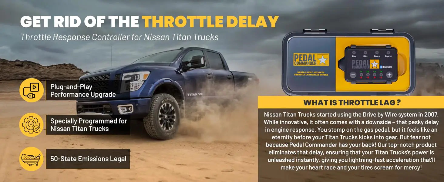 Pedal Commander para Nissan Titan