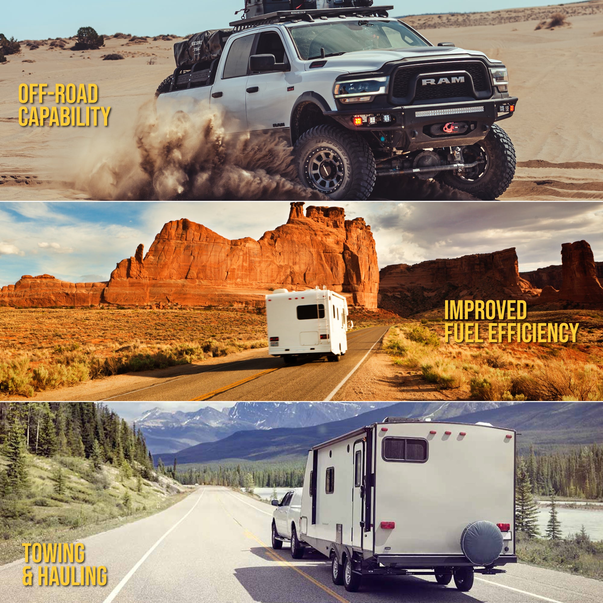 off road towing fuel efficency 7