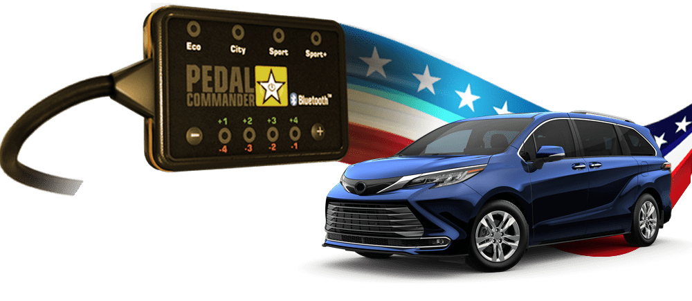 Toyota Sienna and the Pedal Commander, the only performance part to make it perfect