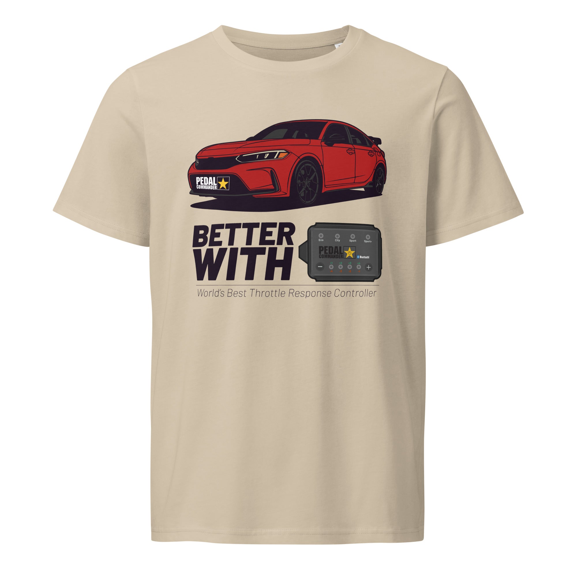 Pedal Commander Camiseta orgánica unisex de peso medio-ligero