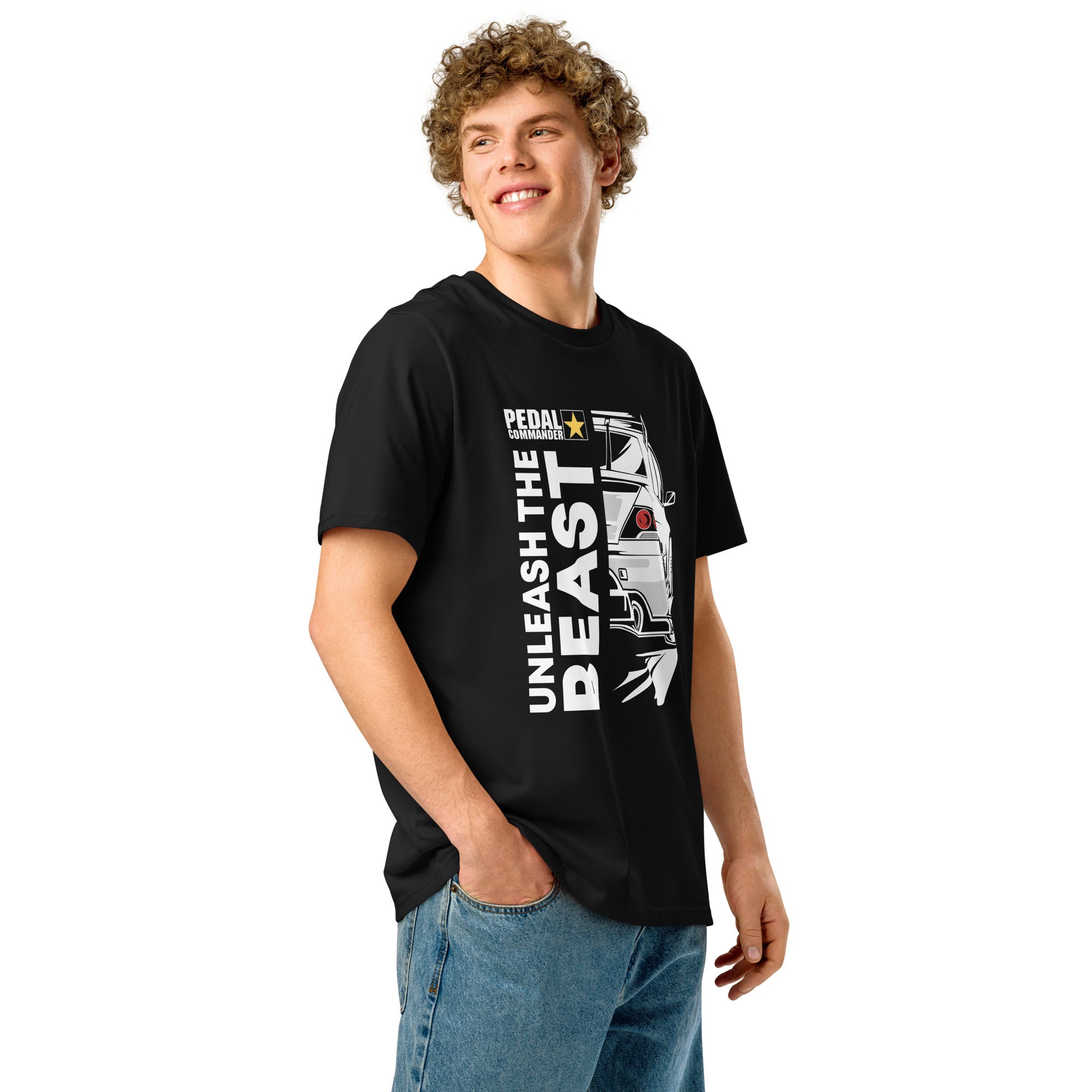 Camiseta Unisex Orgánica con Cuello Acanalado | Desata la Bestia