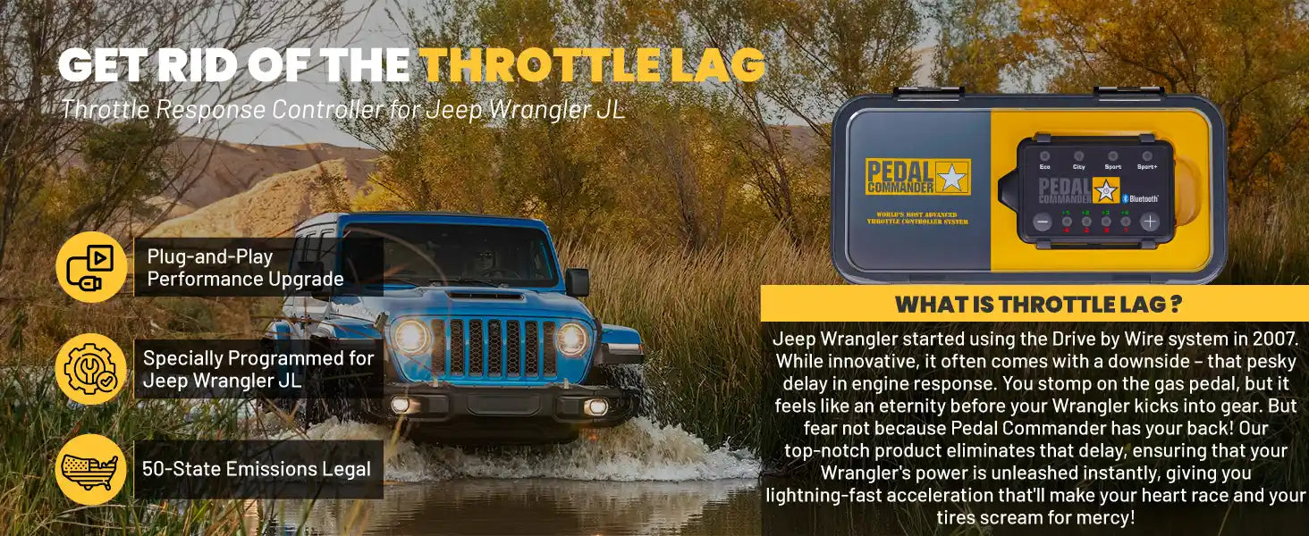 Pedal Commander para Jeep Wrangler
