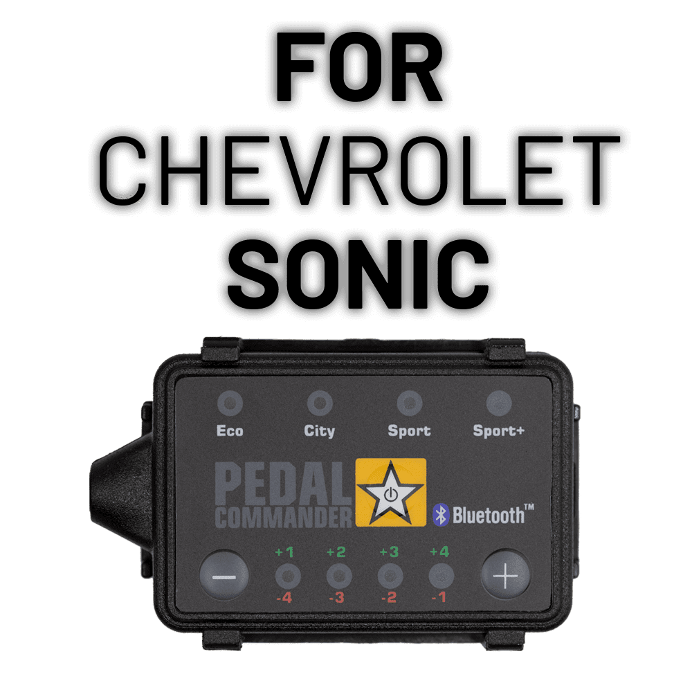 Solve your acceleration problems with Pedal Commander for Chevrolet Sonic