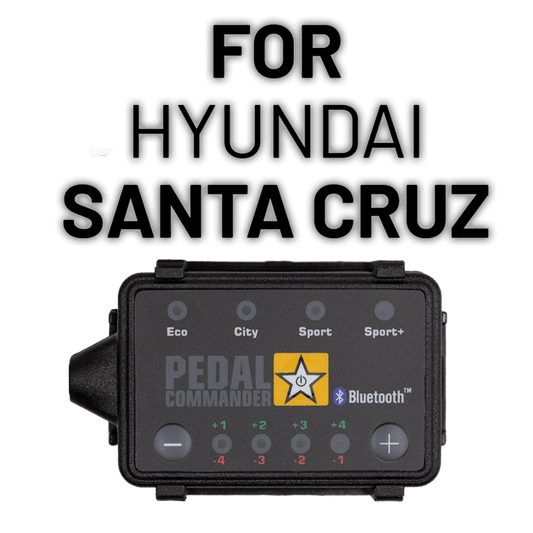 Solve your acceleration problems with Pedal Commander for Hyundai Santa Cruz