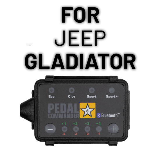 Solve your acceleration problems with Pedal Commander for Jeep Gladiator