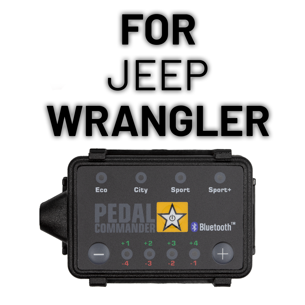 Solve your acceleration problems with Pedal Commander for Jeep Wrangler