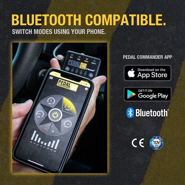 Merchant Pedal Commander PC09 is Bluetooth compatible and that means you can use it from your smartphones easily