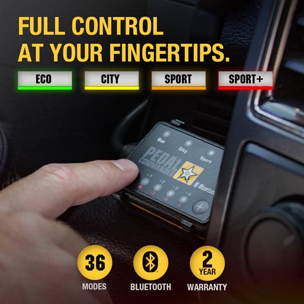 Merchant Pedal Commander PC13 has four modes and nine sensitivity modes in each to find the best driving experience